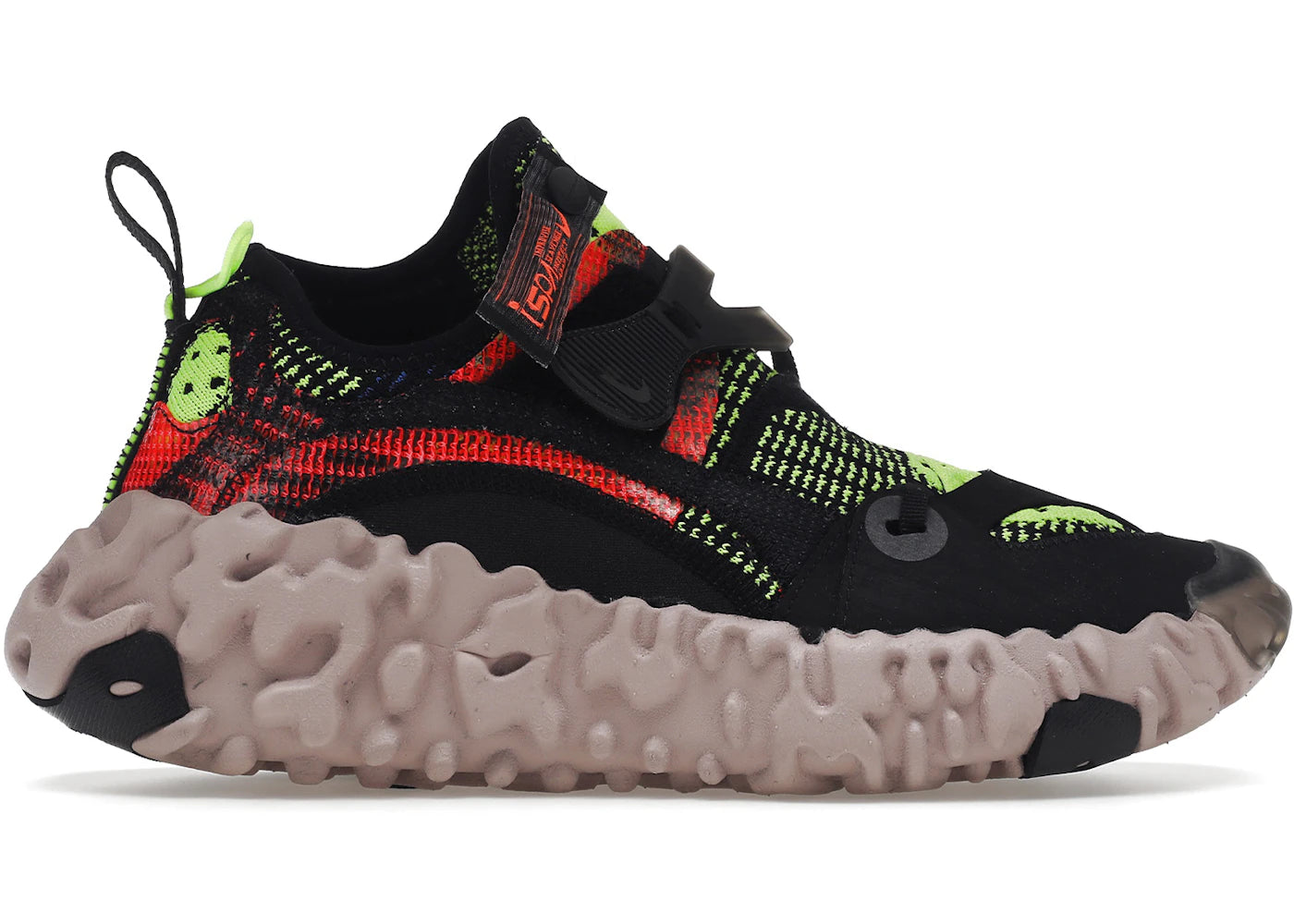 Nike ISPA Overreact-Black Red Volt
