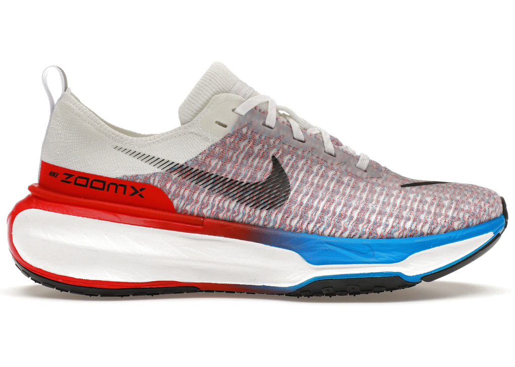 Nike ZoomX Invincible Run 3 White University Red Photo Blue Black