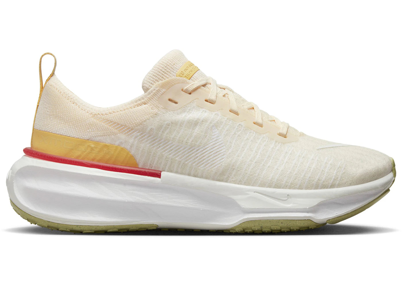 Nike ZoomX Invincible Run 3 Light Cream Topaz Gold Sea Coral