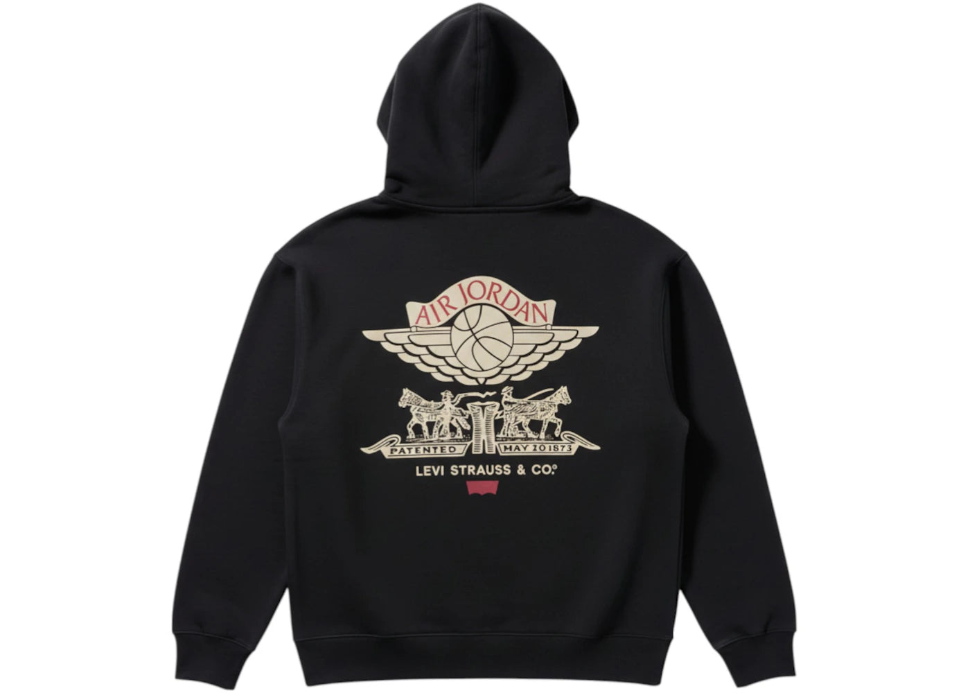 Nike Jordan x Levi's Full Zip Hoodie Black