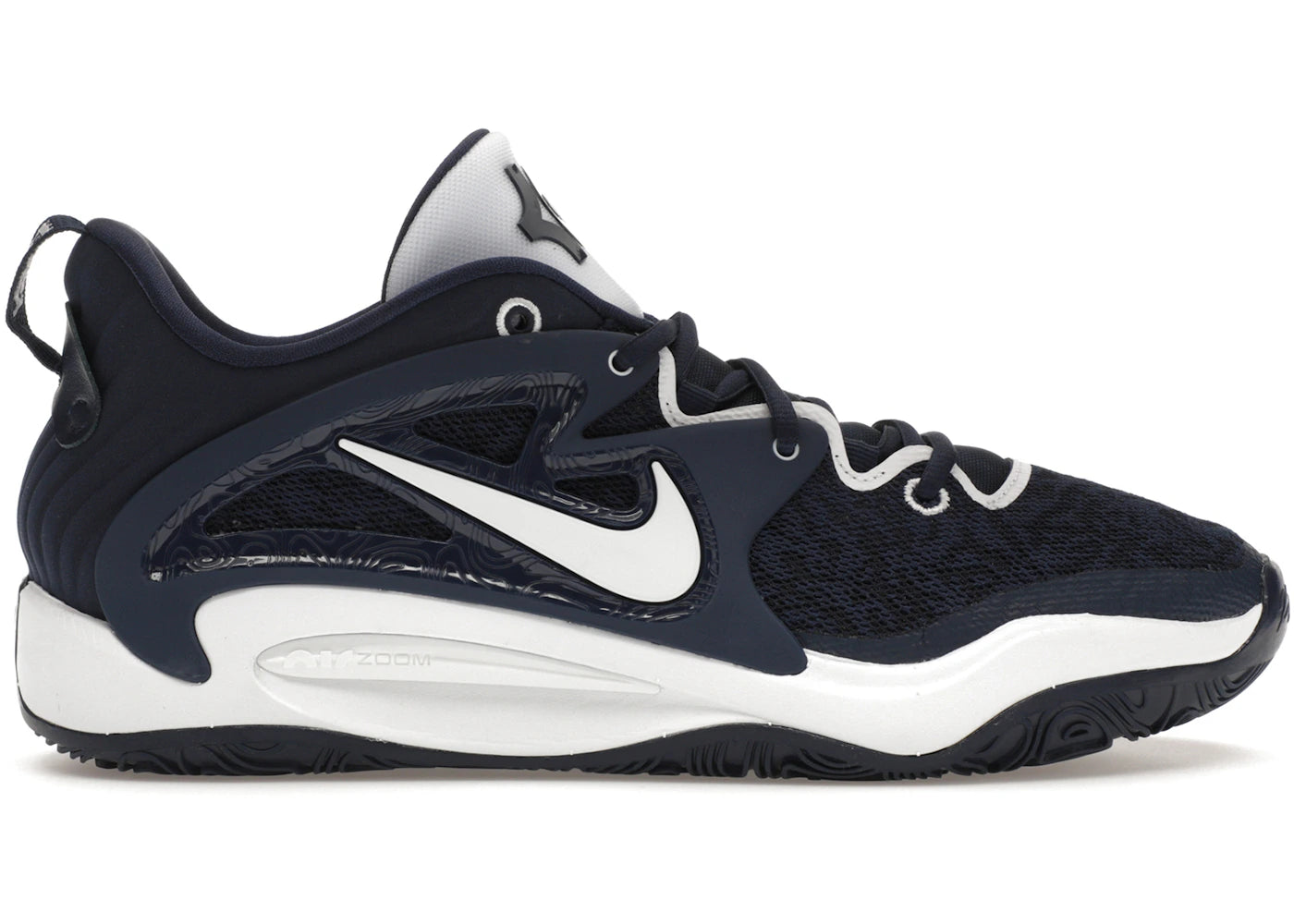 Nike KD 15 TB - Bleu marine nuit (languette blanche)