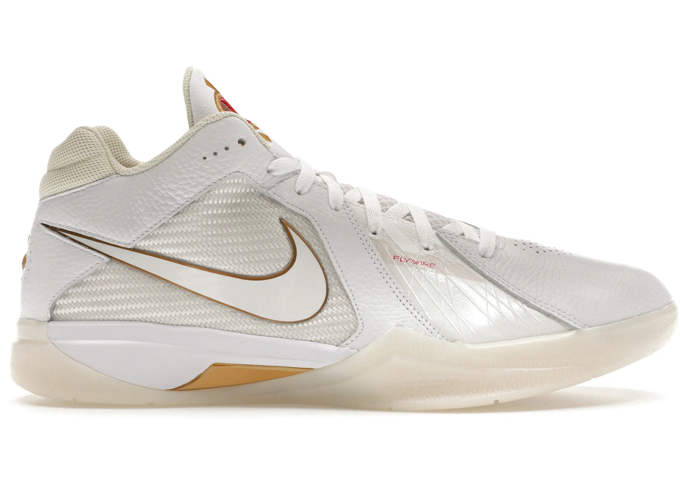 Nike KD 3 Retro-White Metallic Gold