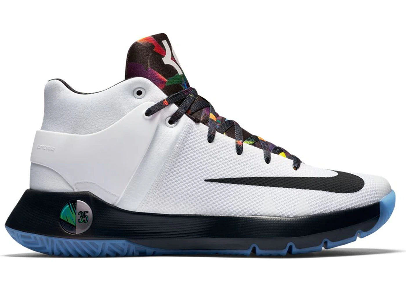 Nike KD Trey 5 IV-White Black Multi-Color