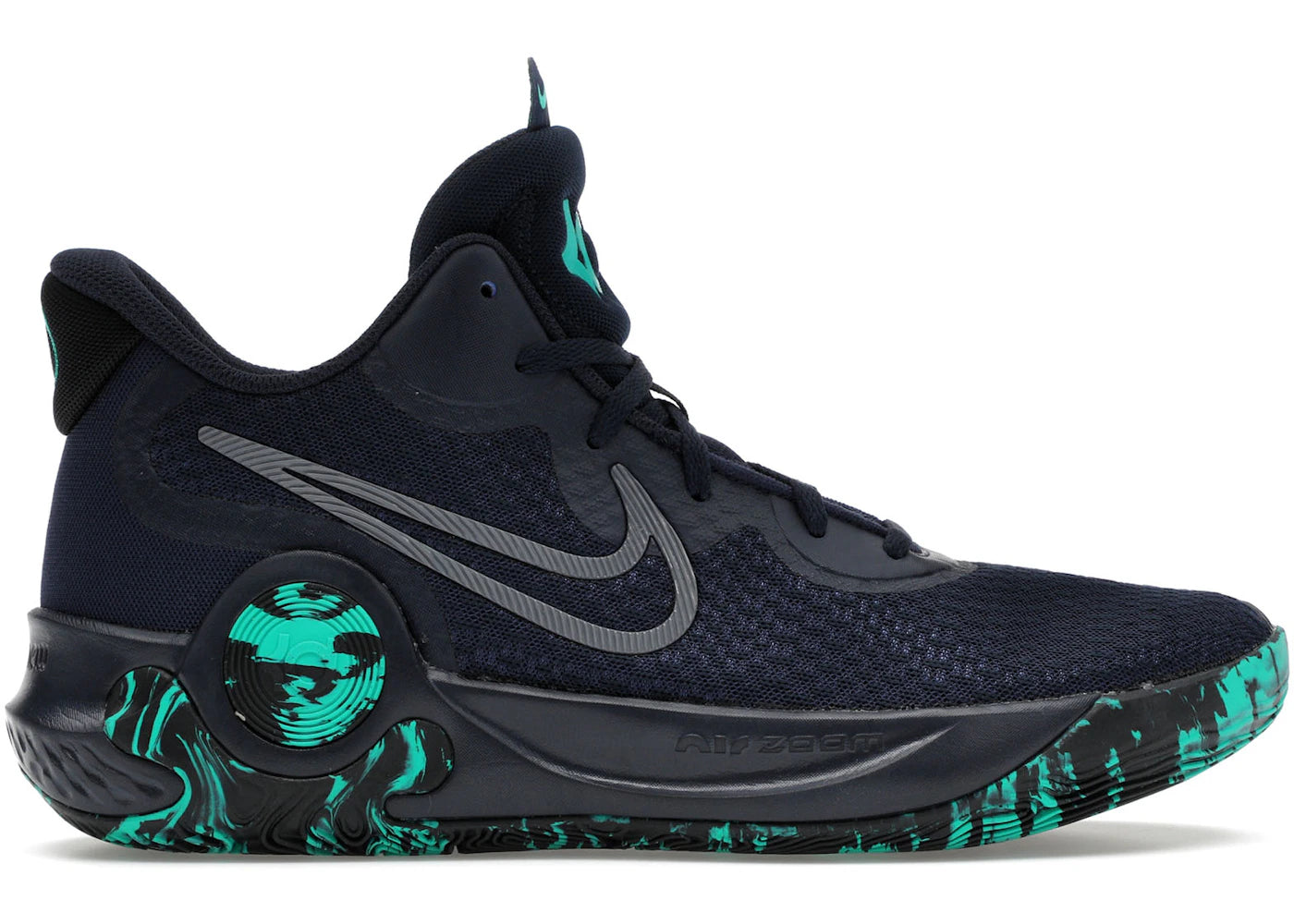 Nike KD Trey 5 IX-Obsidian Clear Emerald