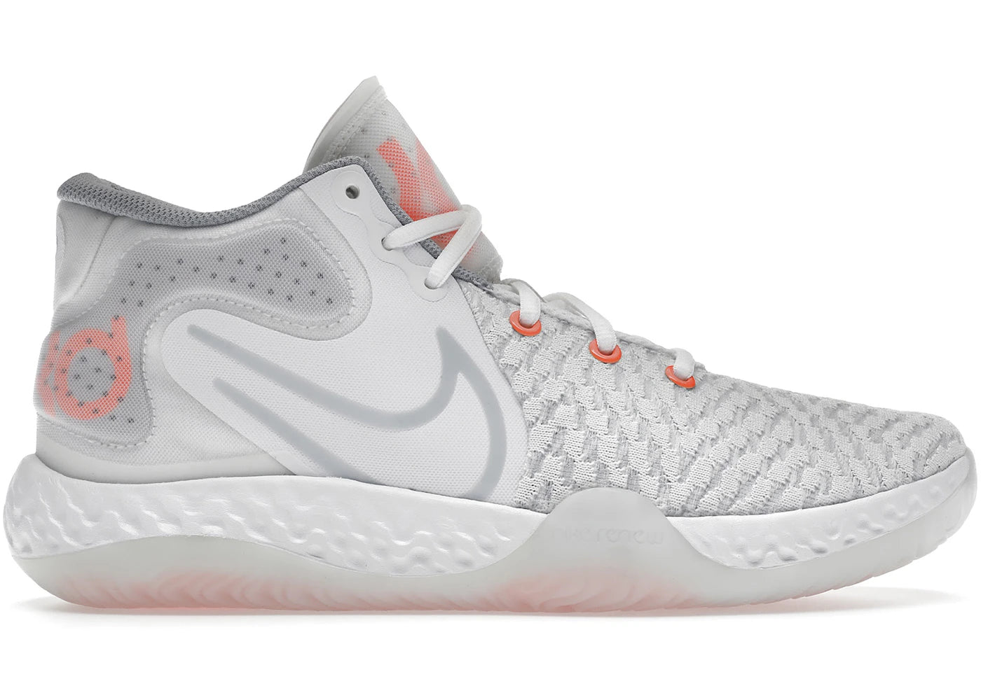 Nike KD Trey 5 VIII-White Total Orange