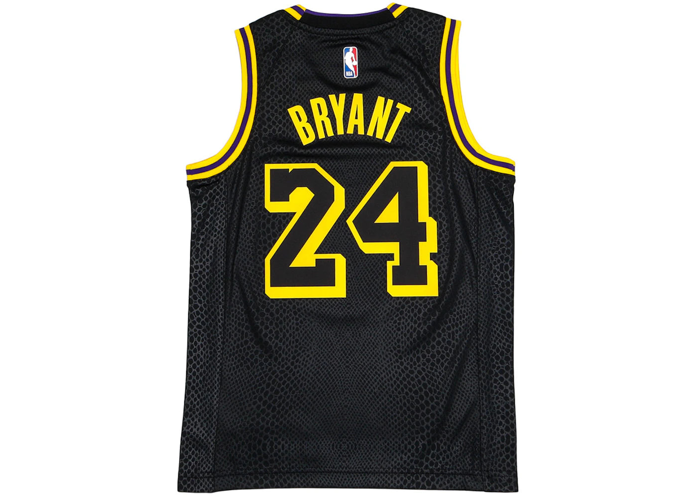 Nike Kids Los Angeles Lakers Kobe Bryant Black Mamba Swingman Jersey-Black/Gold