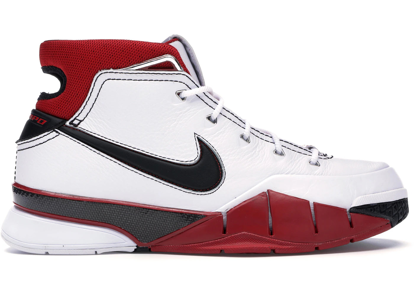 Nike Kobe 1 Protro-White Black Red (All-Star)