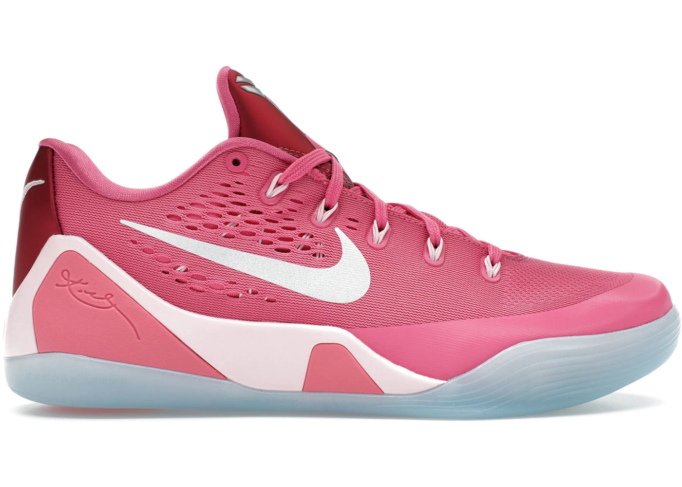 Nike Kobe 9 EM Low Protro-Kay Yow Think Pink