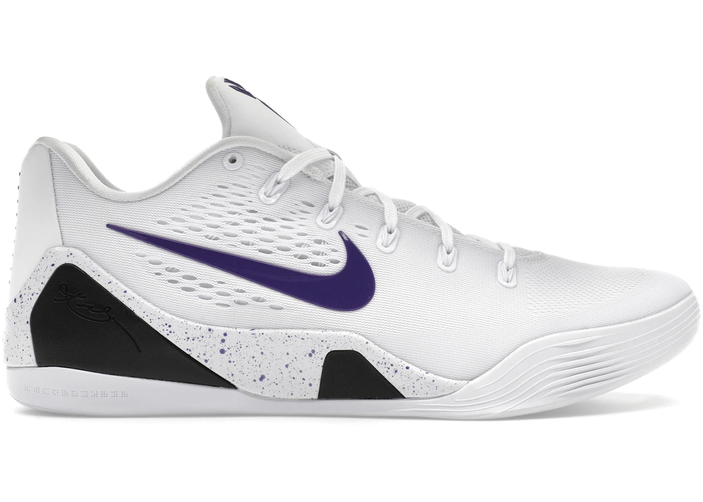 Nike Kobe 9 Elite Low EM Protro-White Court Purple