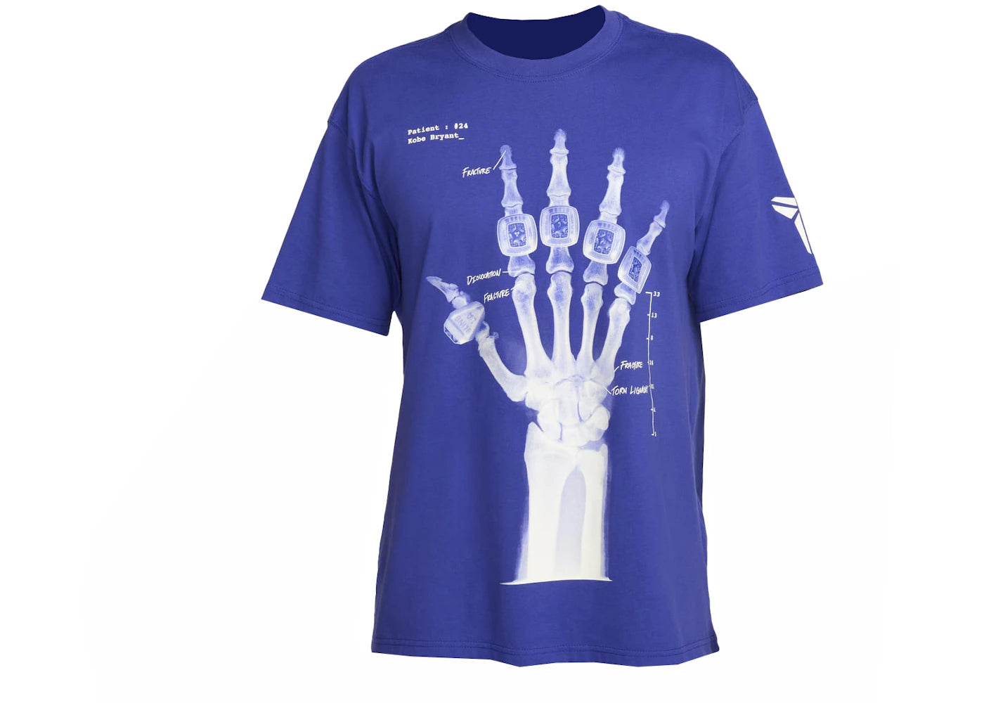 Nike Kobe Bryant Broken Not Beaten T-shirt-Light Concord