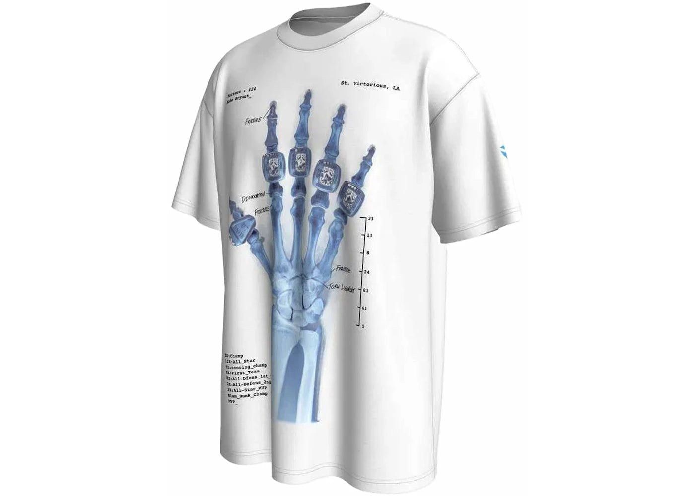 Nike Kobe Bryant Broken Not Beaten T-shirt-White