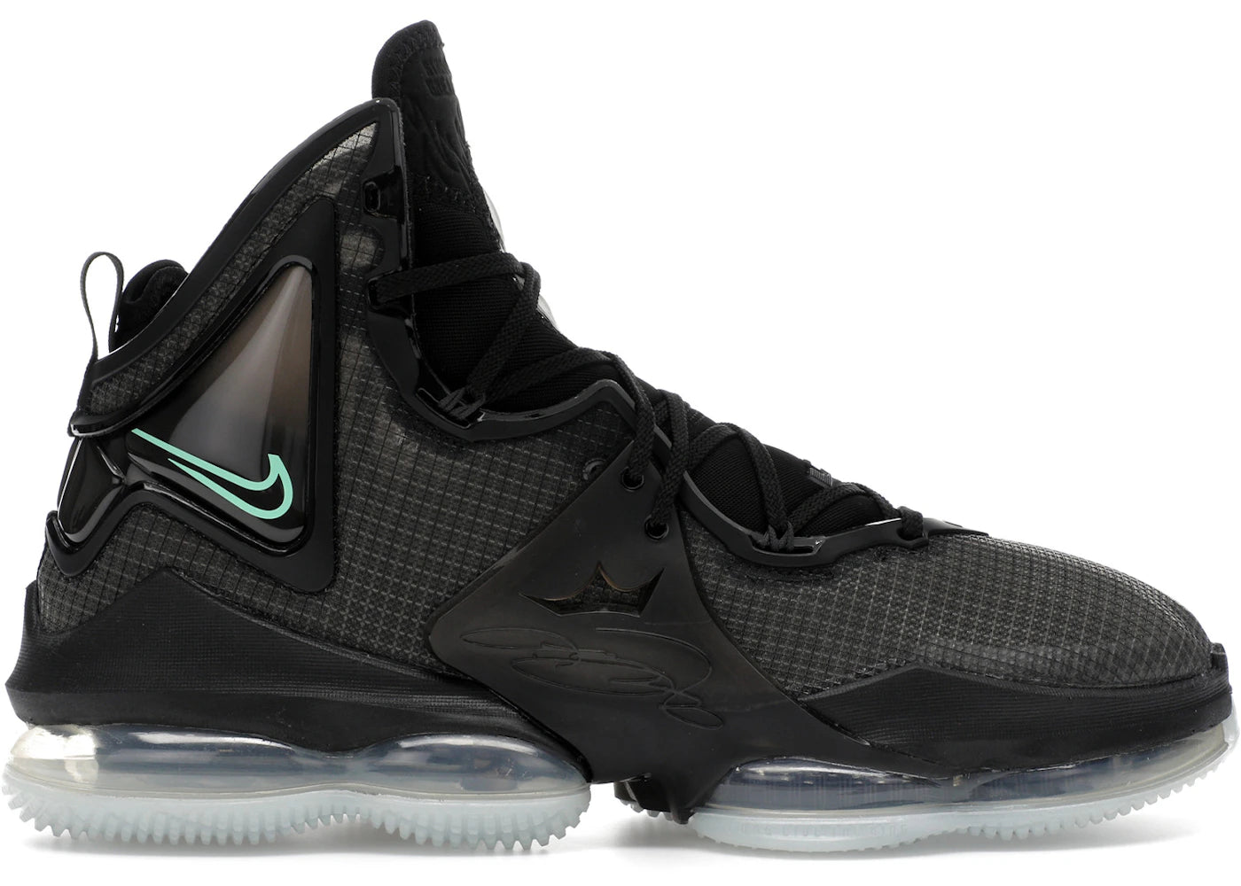 Nike LeBron 19-Black Aqua