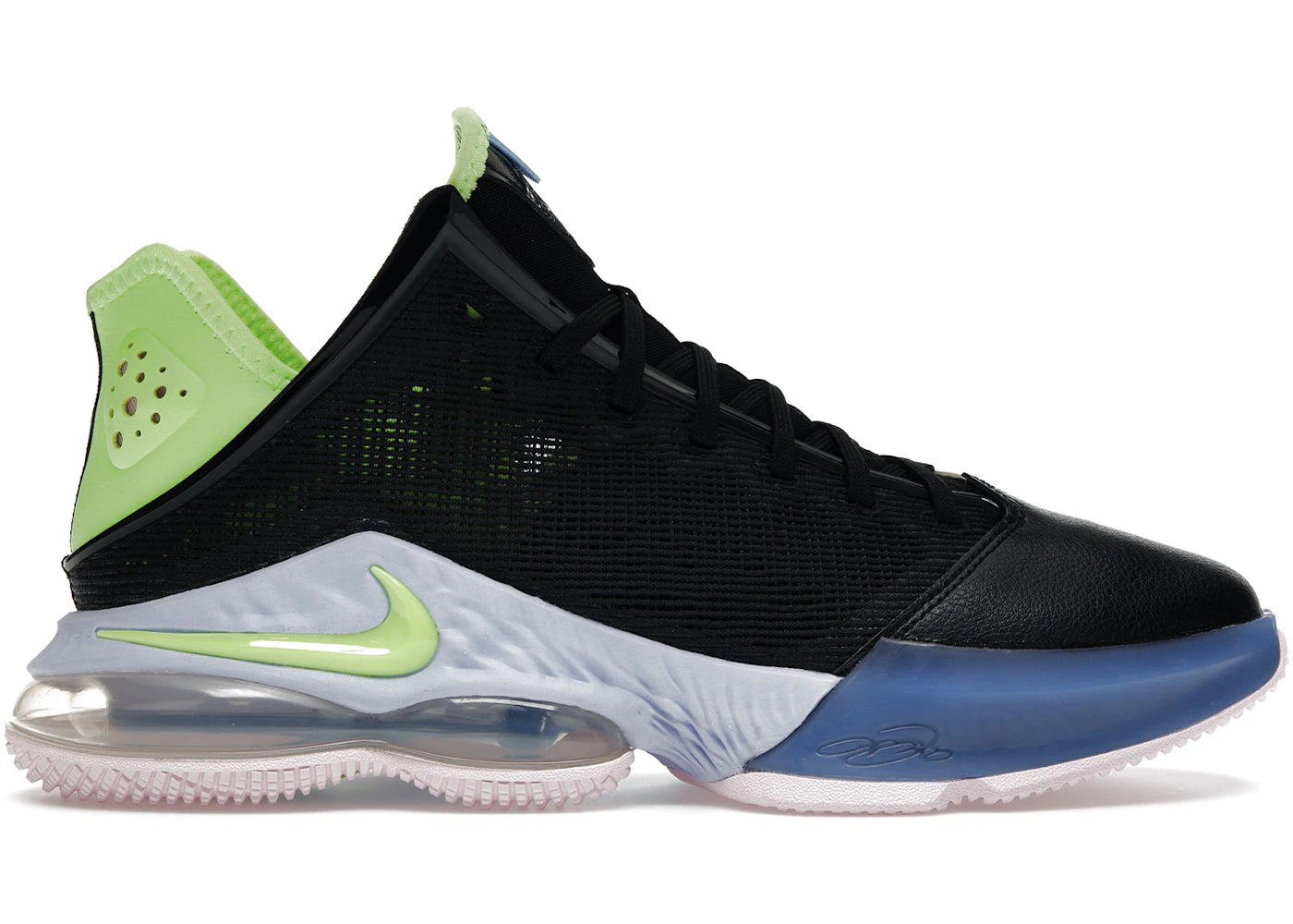 Nike LeBron 19 Low-Ghost Green