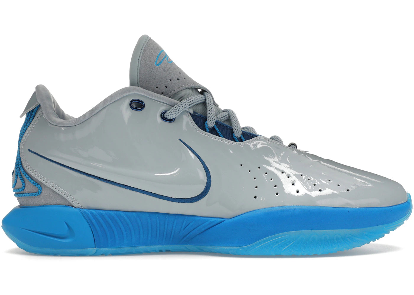 Nike LeBron 21-Blue Diver (Translucent Blue Outsole)