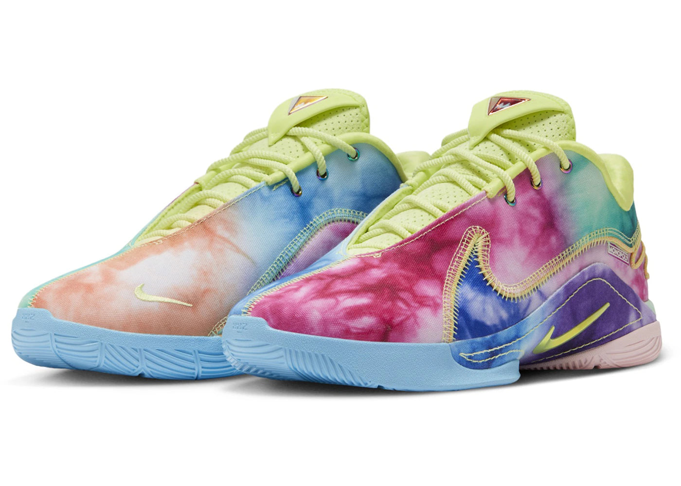 Nike LeBron 22 EP-What the Monopoly Tie-Dye (Solid Outsole)