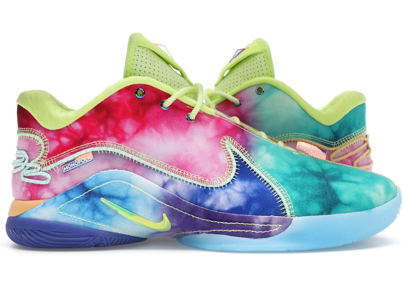 Nike LeBron 22-What the Monopoly Tie-Dye (Translucent Outsole)