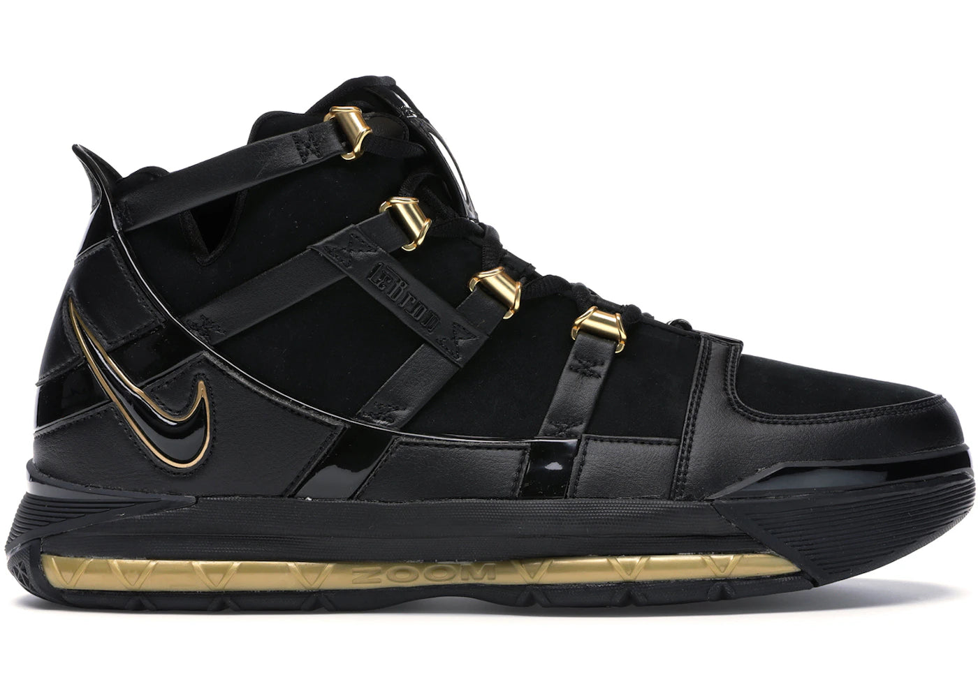 Nike LeBron 3-Black Gold (2018)
