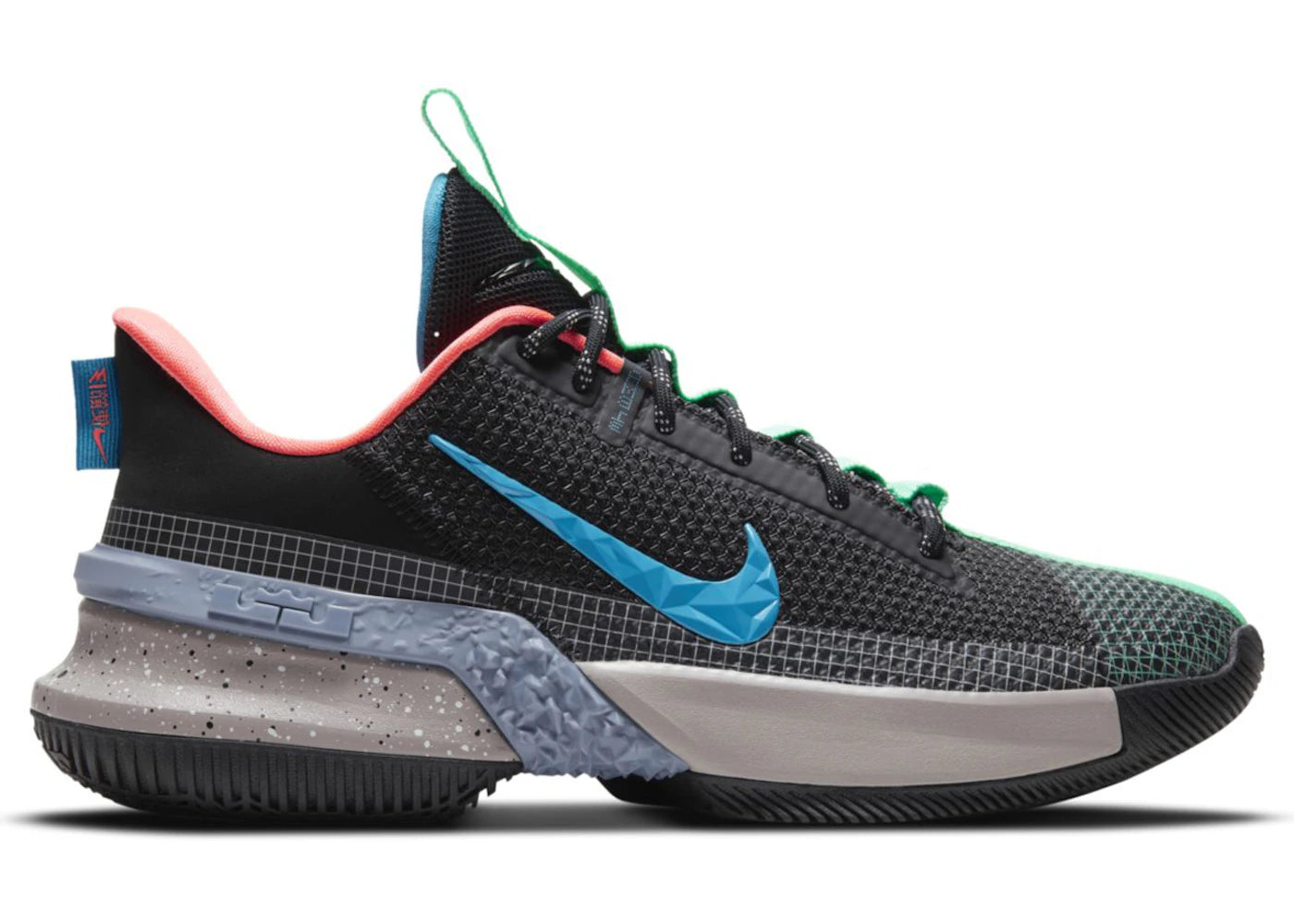 Nike LeBron Ambassador 13-Black Green Glow