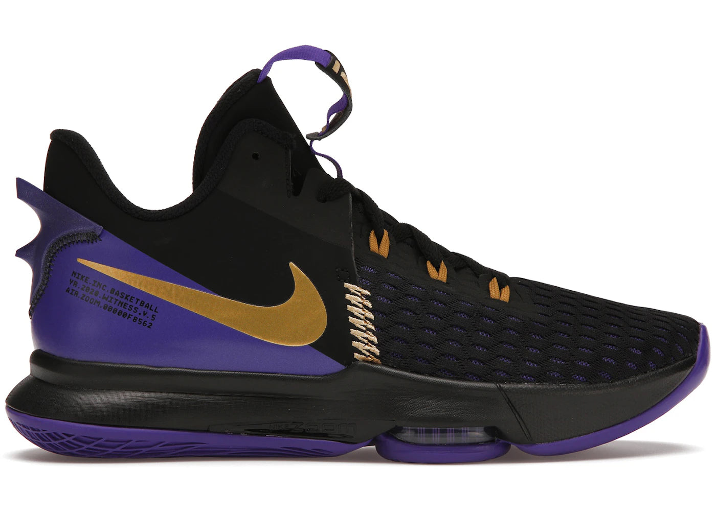 Nike LeBron Witness 5-Lakers
