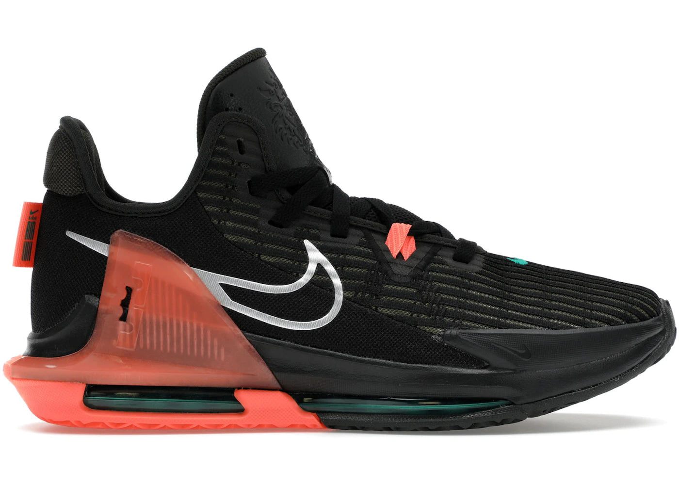 Nike LeBron Witness 6-Black Crimson Pulse
