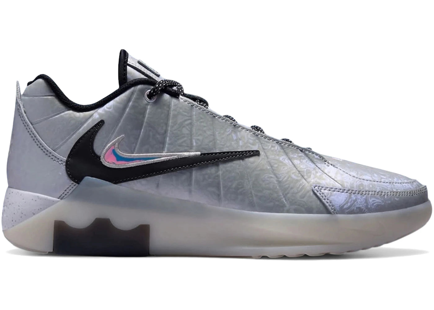 Nike LeBron Witness 9 Bronny James Metallic Silver PE - main view