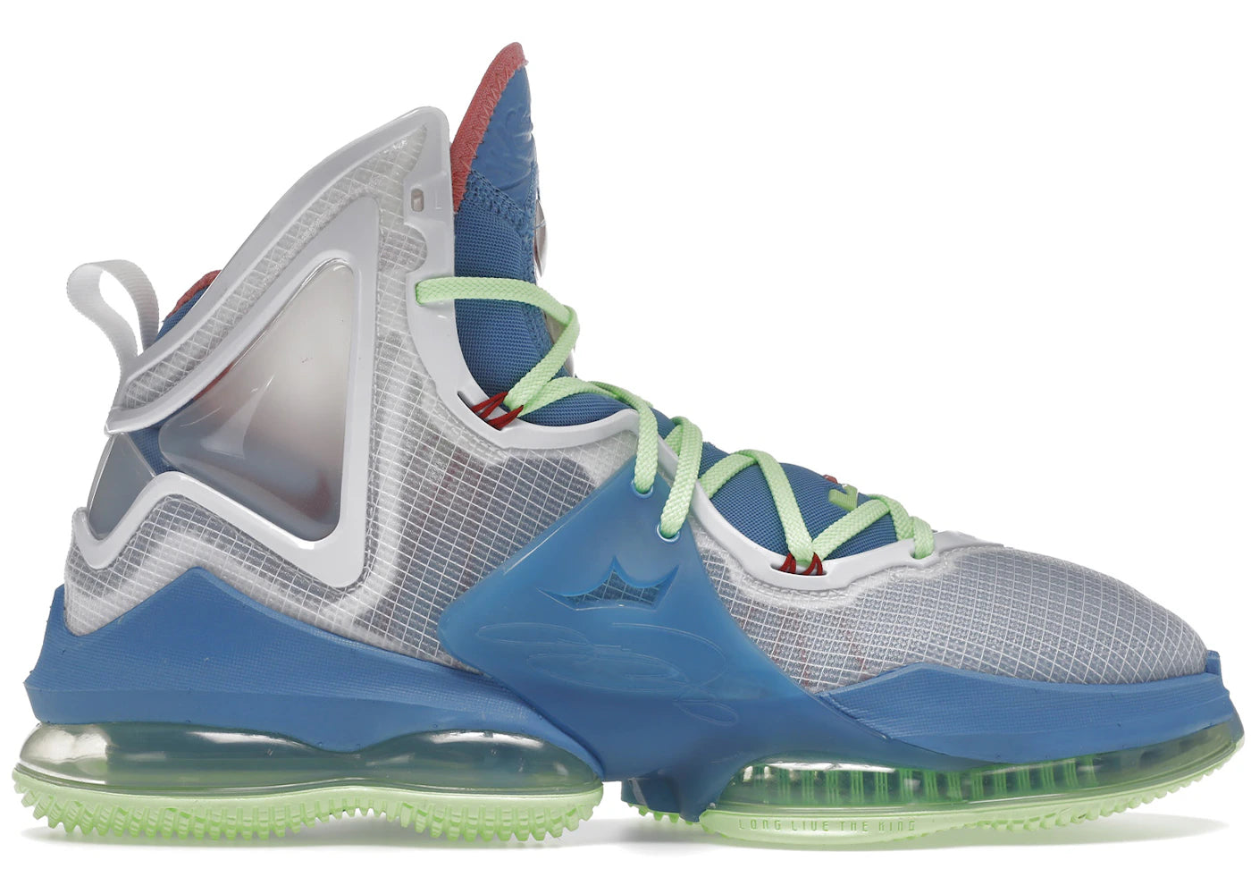 Nike LeBron 19-Dutch Blue Lime Glow