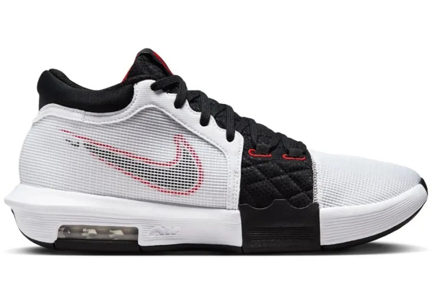 Nike Lebron Witness 8-White University Red Black