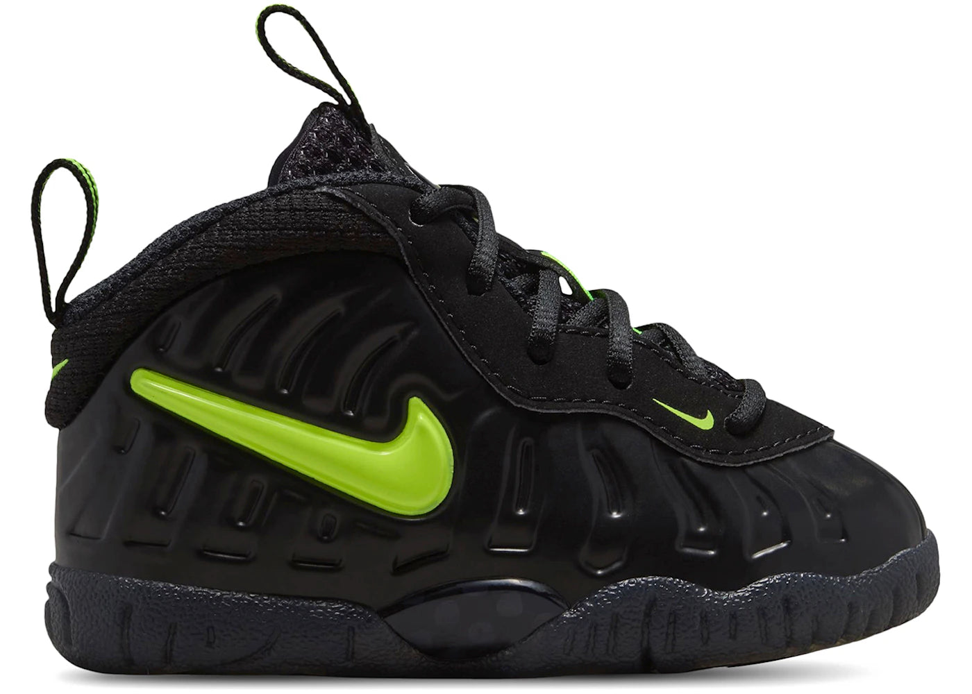 Nike Little Posite Pro Black Voltage Yellow