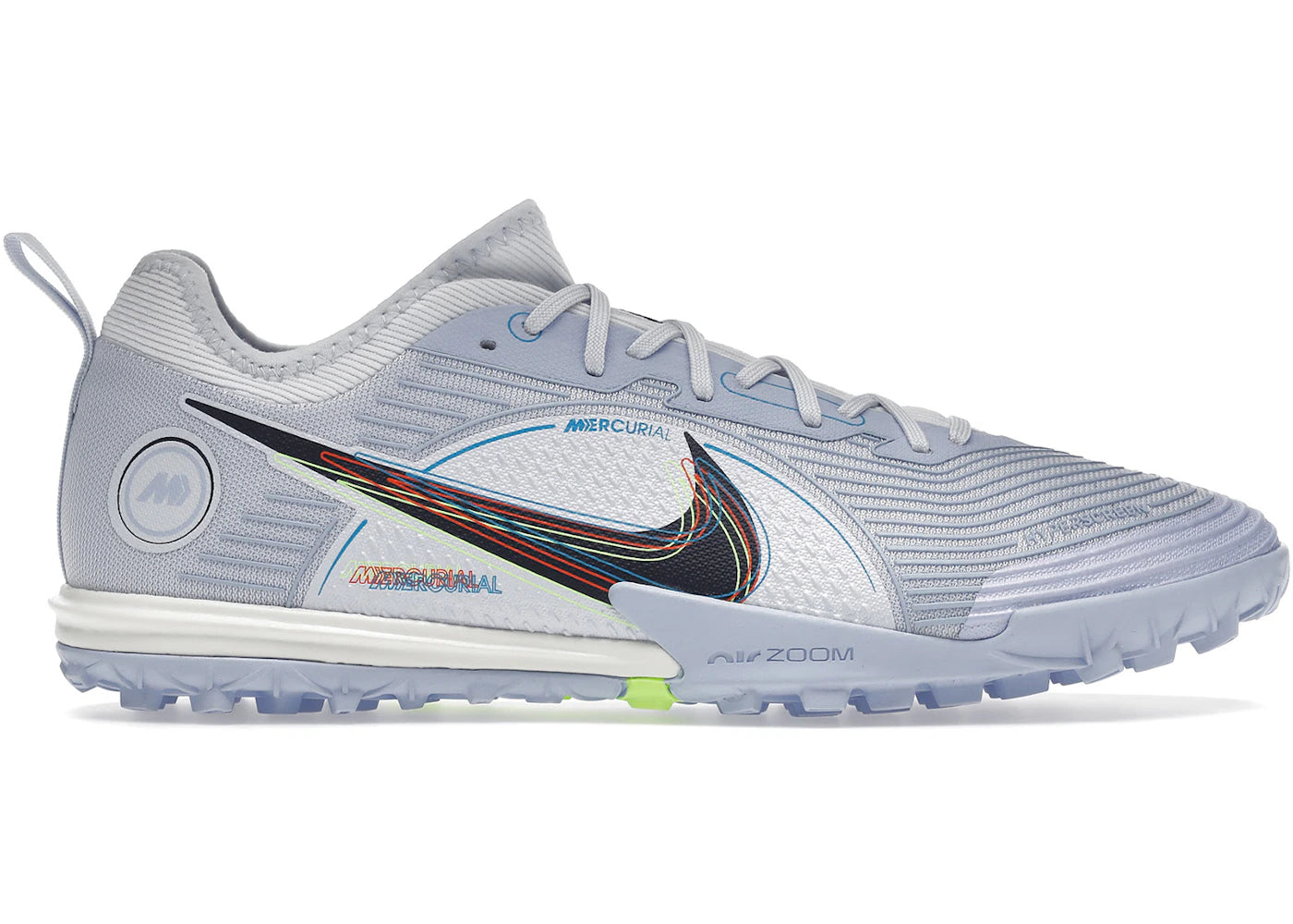 Nike Mercurial Air Zoom Vapor 14 Pro TF-Football Grey Light Marine