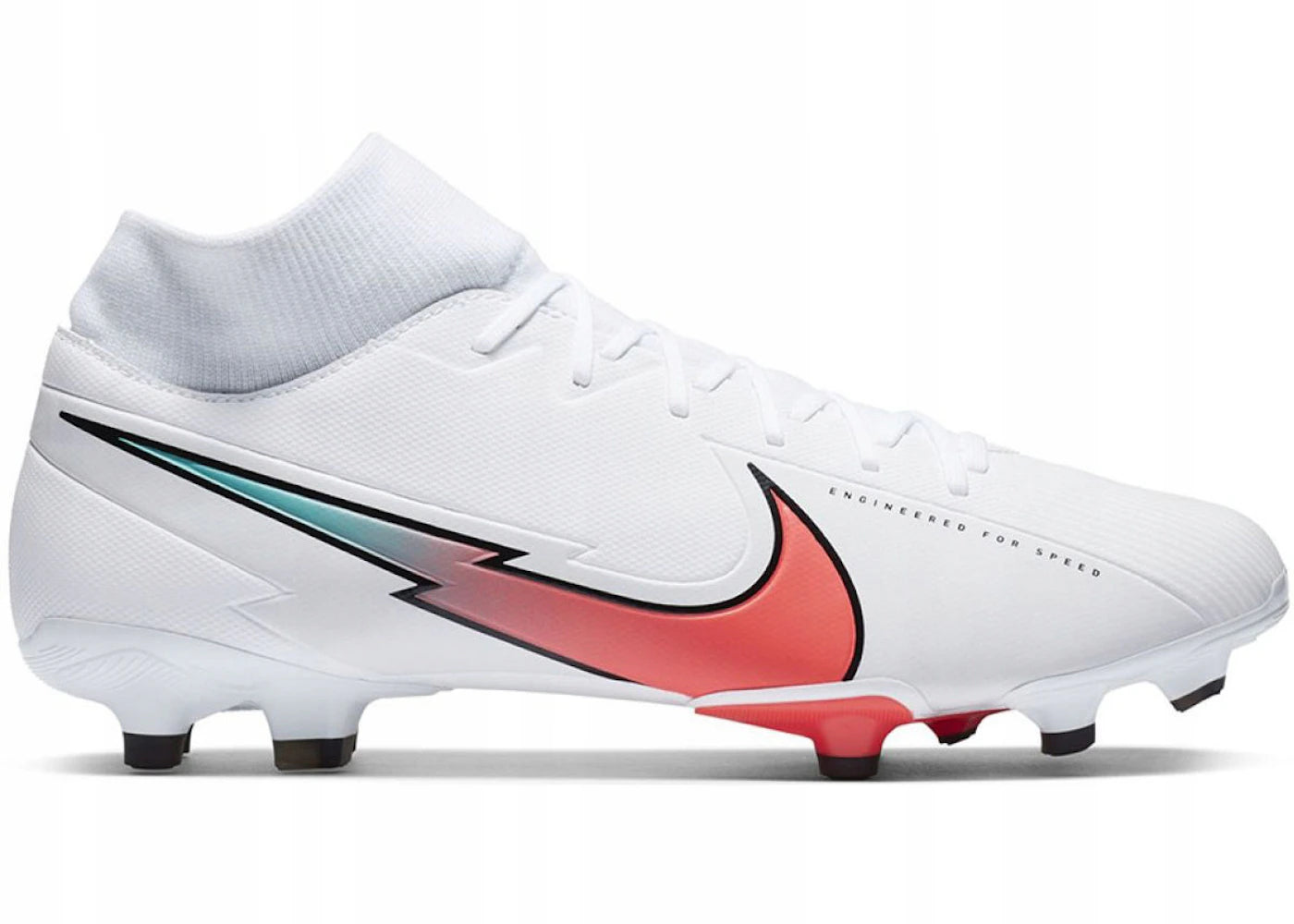 Nike Mercurial Superfly 7 Academy MG-White Crimson Jade