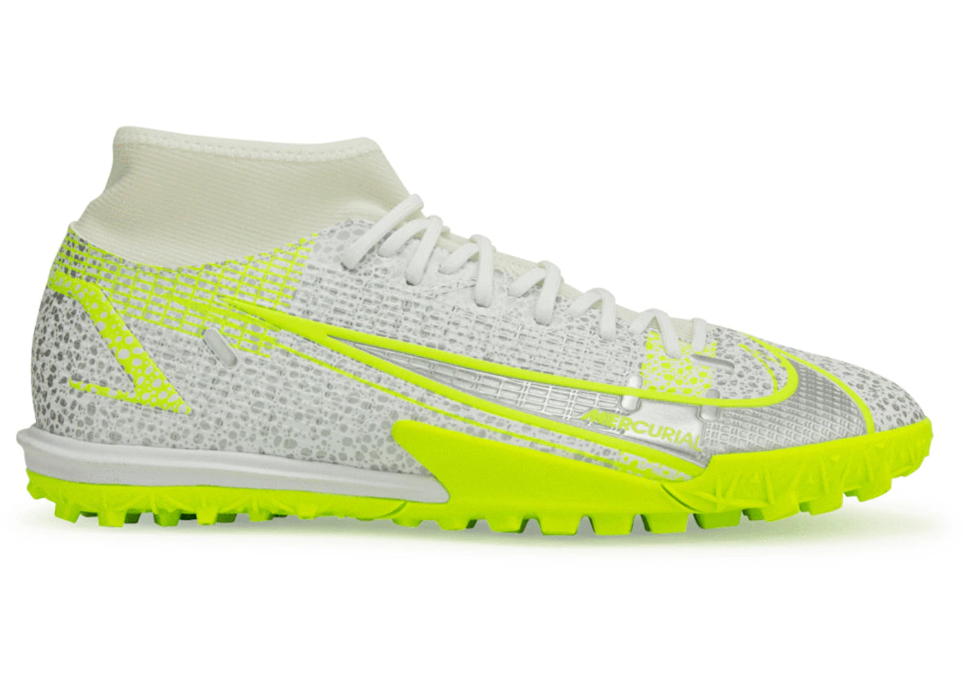 Nike Mercurial Superfly 8 Academy TF-Metallic Silver Volt