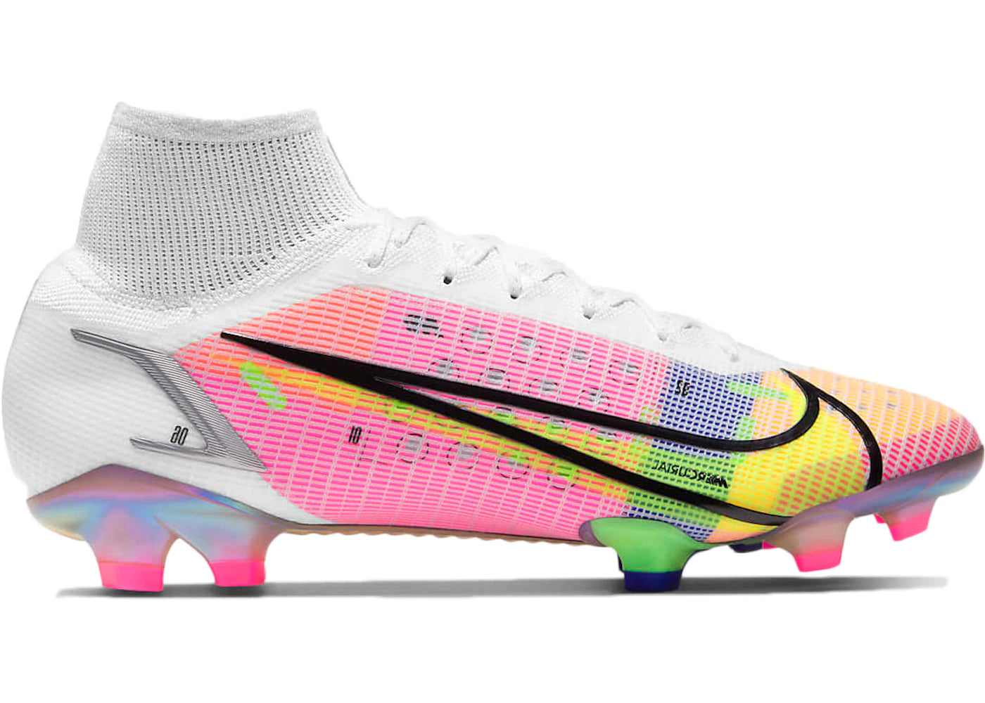 Nike Mercurial Superfly 8 FG-White Multicolor