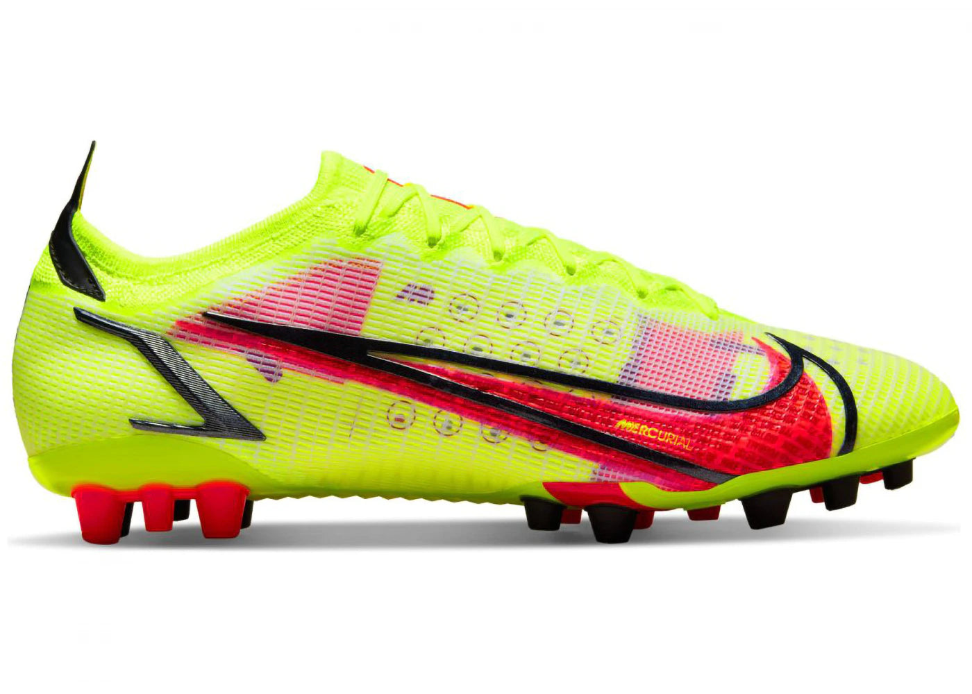 Nike Mercurial Vapor 14 Elite AG-Volt Black Bright Crimson