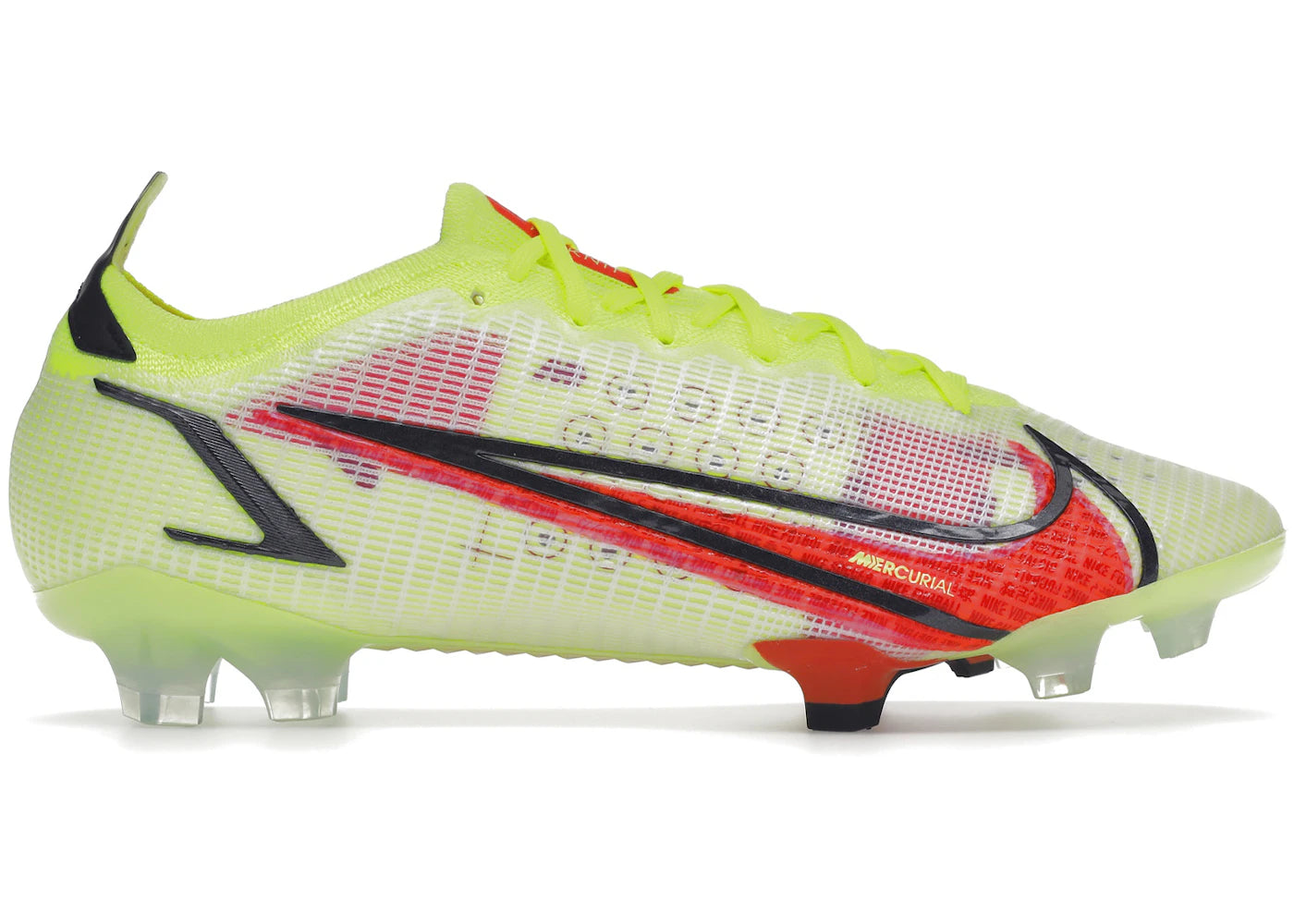 Nike Mercurial Vapor 14 Elite FG-Volt Black Bright Crimson