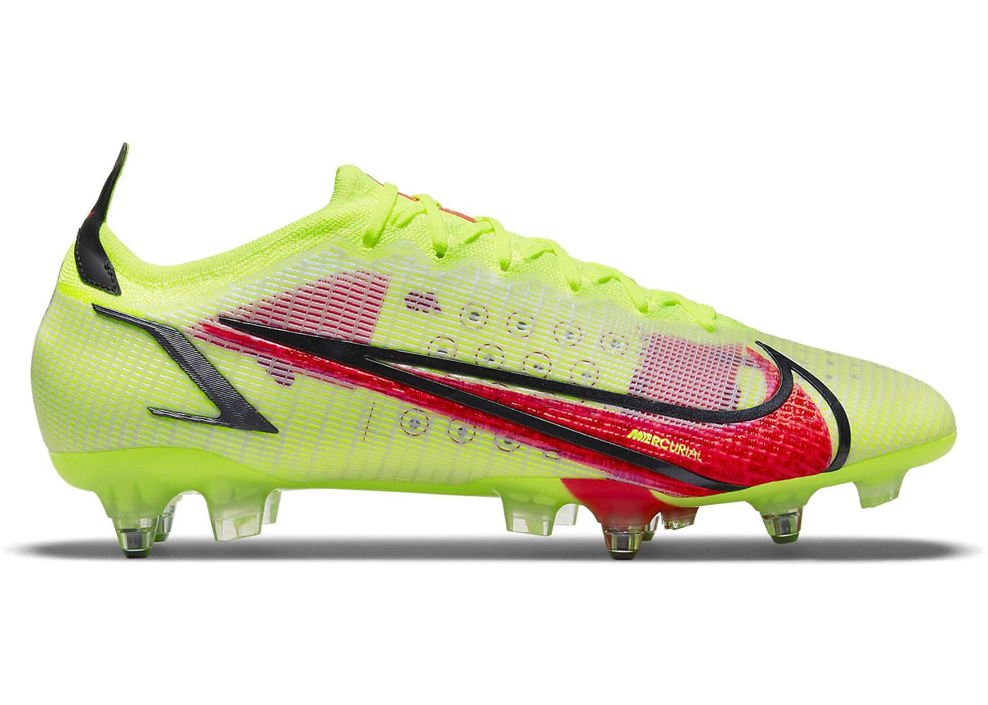 Nike Mercurial Vapor 14 Elite SG-Pro AC-Volt Black Bright Crimson