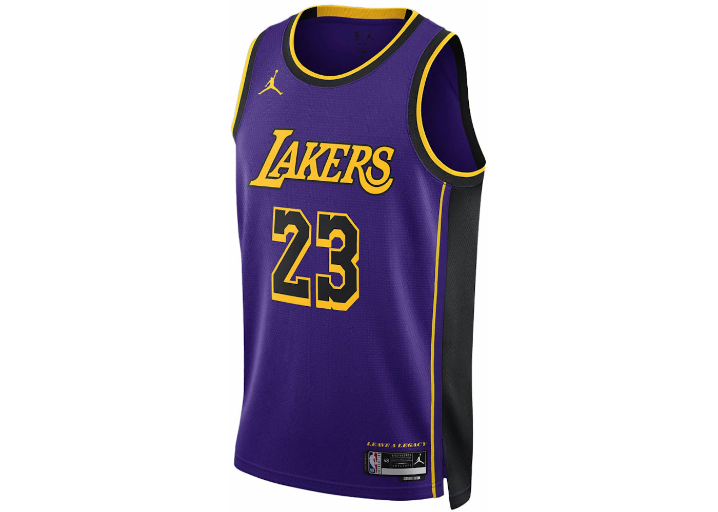 Nike NBA Los Angeles Lakers Statement Edition LeBron James Jersey-Field Purple