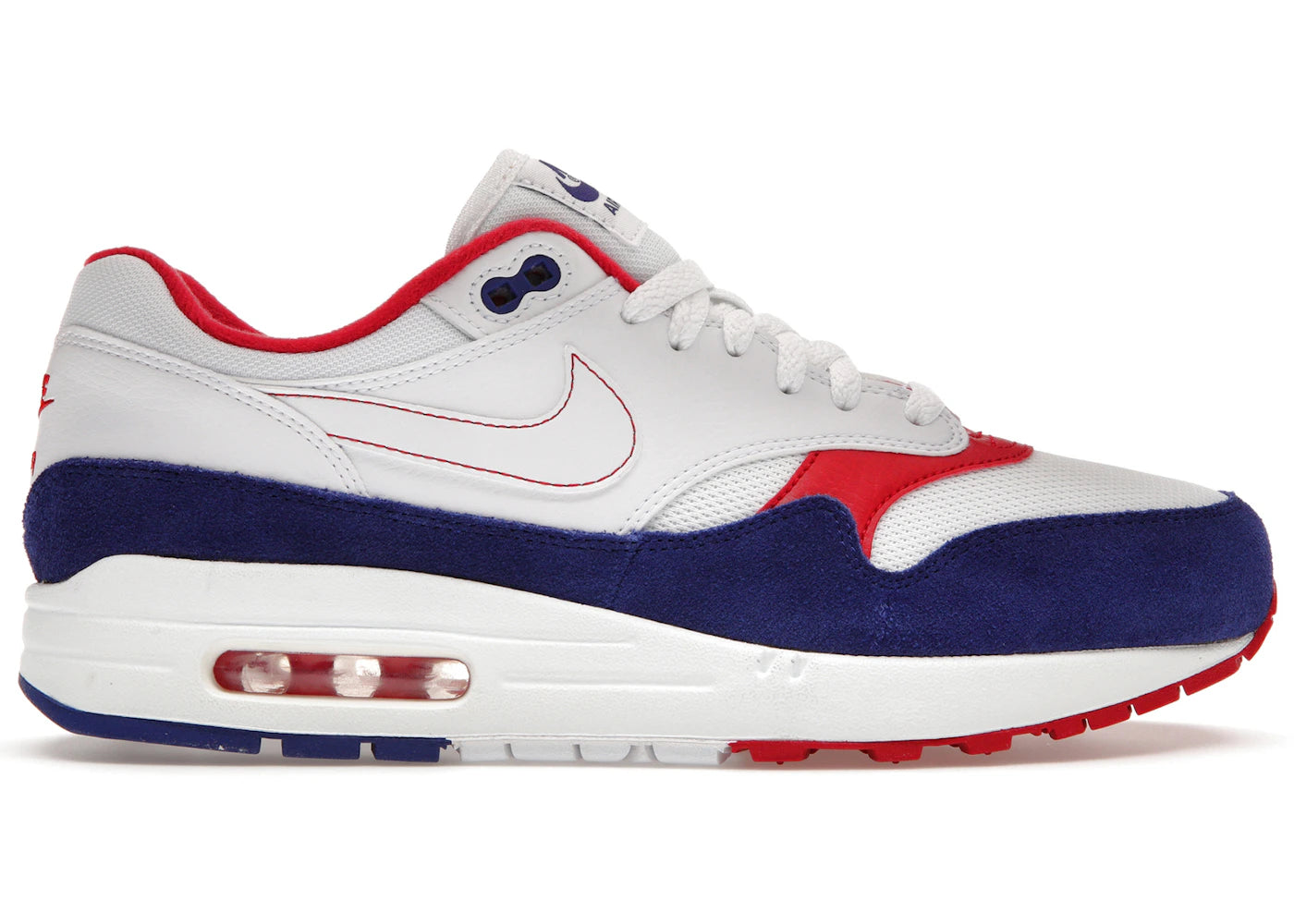 Nike Air Max 1-White Red Blue
