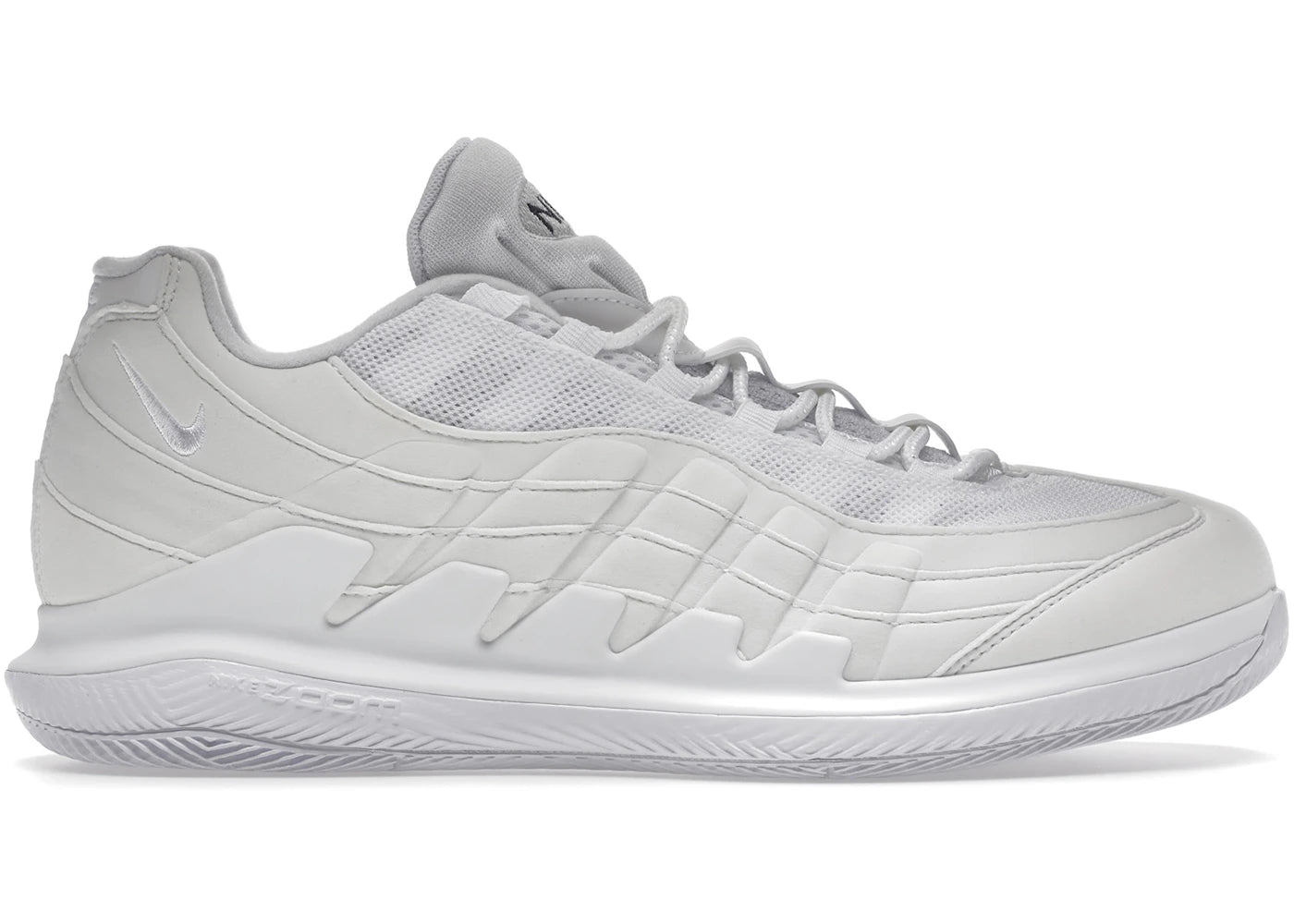 Nike Court React Vapor NXT-Air Max 95 Triple White