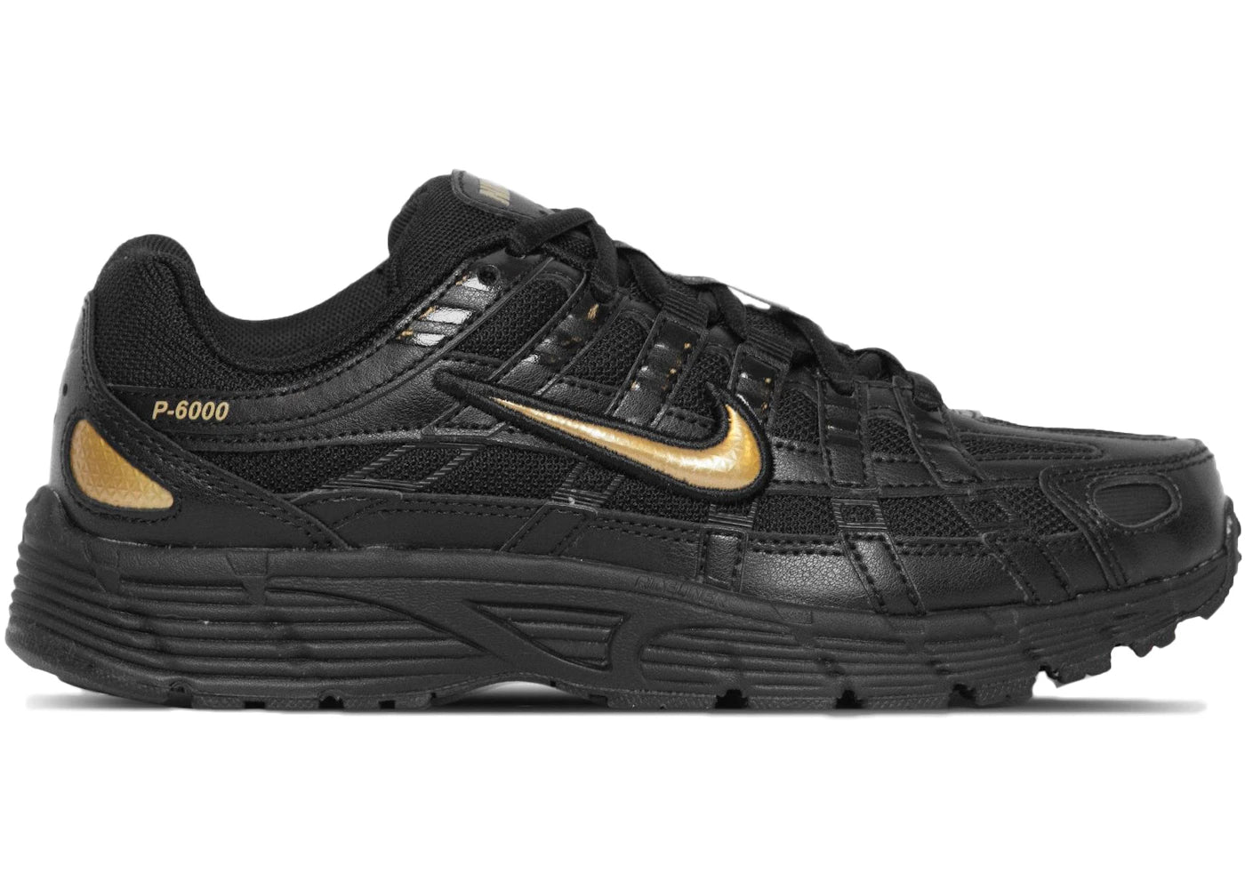 Nike P-6000-Black Gold (Women's)