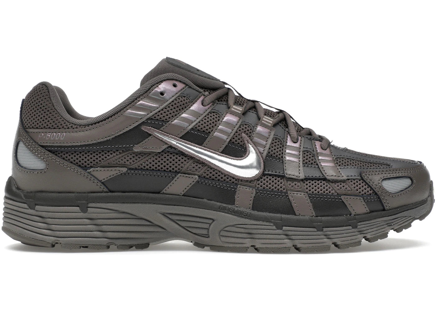 Nike P-6000-Cave Stone Medium Ash Flat Pewter Metallic Silver
