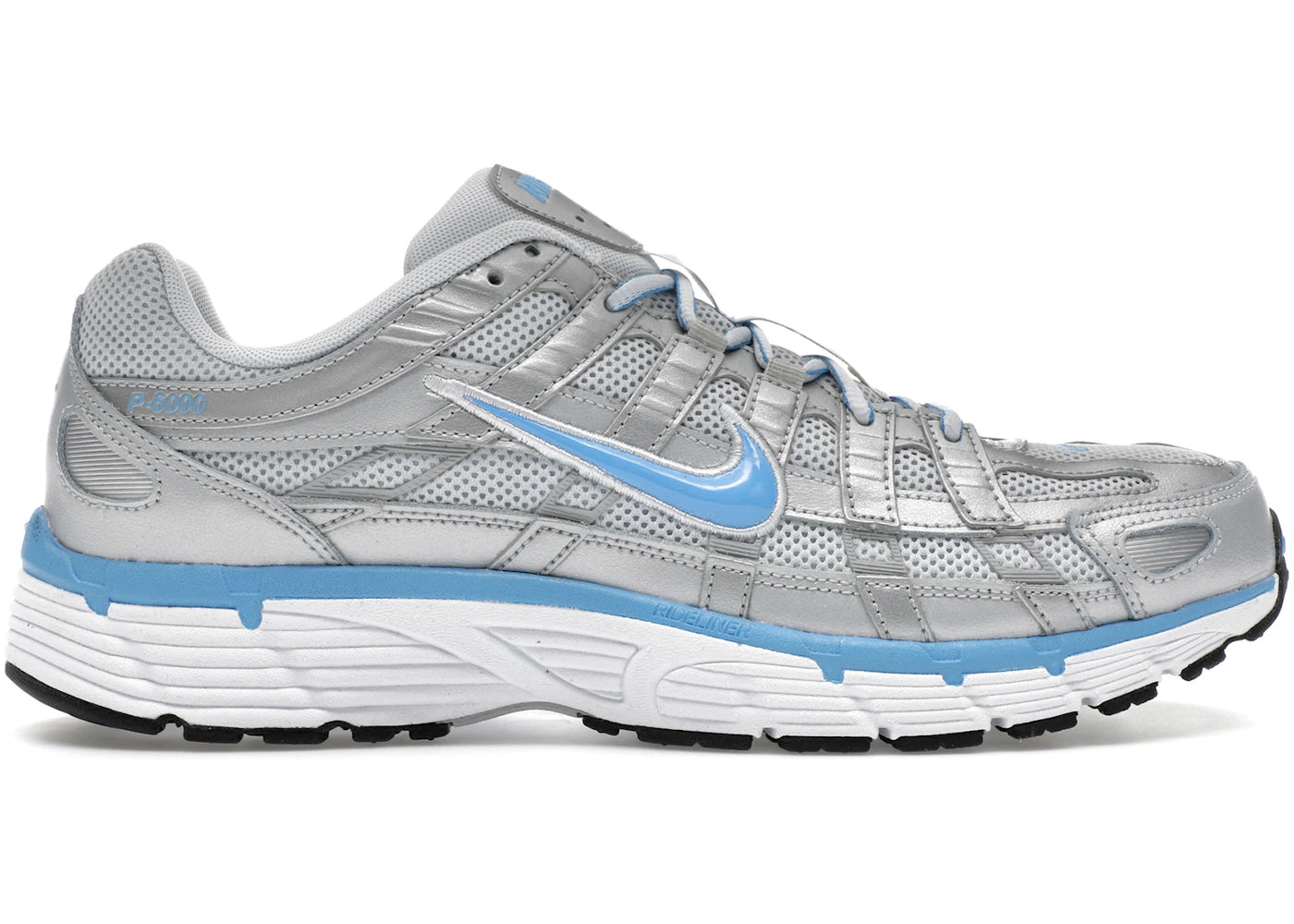Nike P-6000-Metallic Platinum Pure Platinum Metallic Silver University Blue