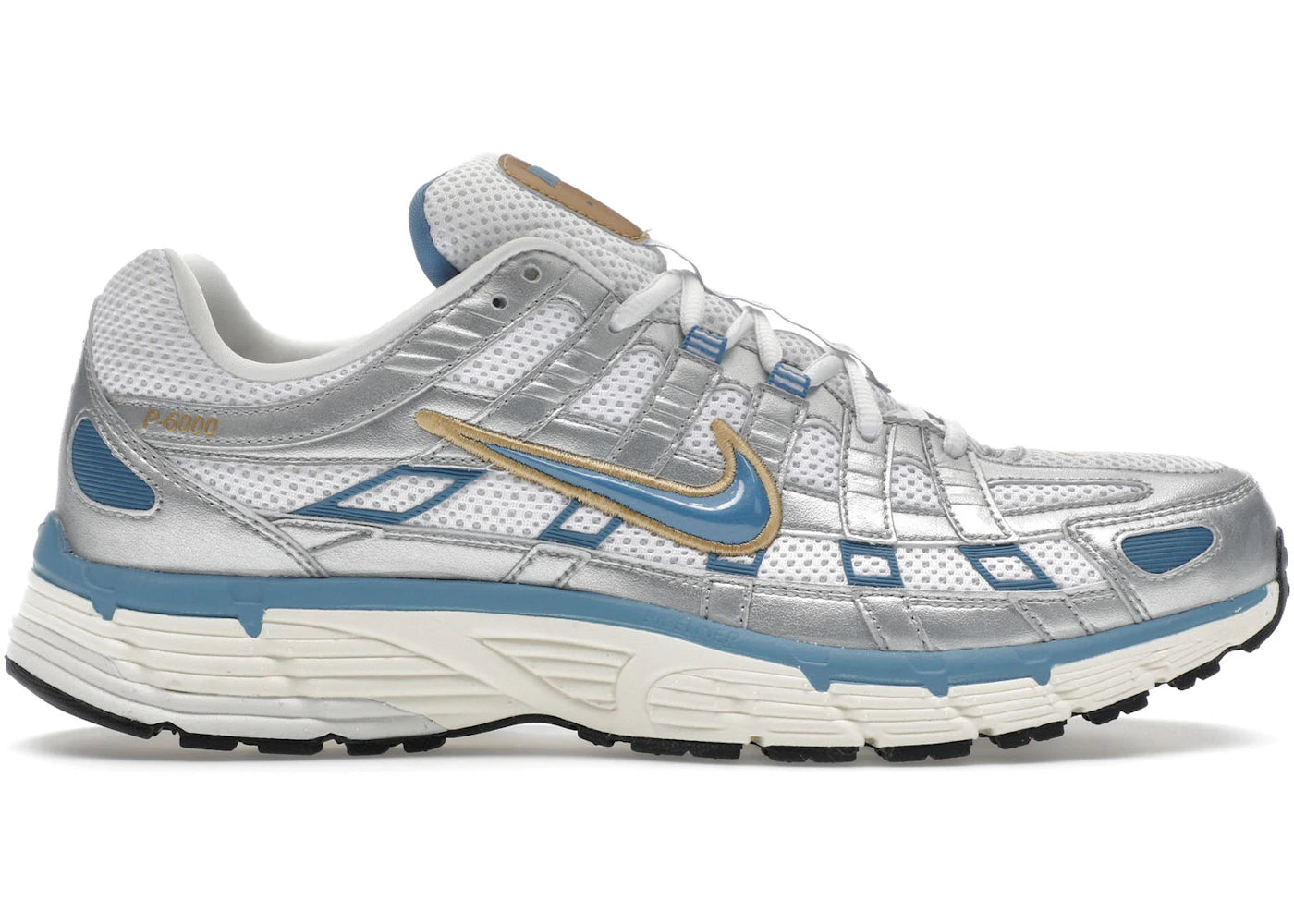 Nike P-6000-Metallic Silver Aegean Storm