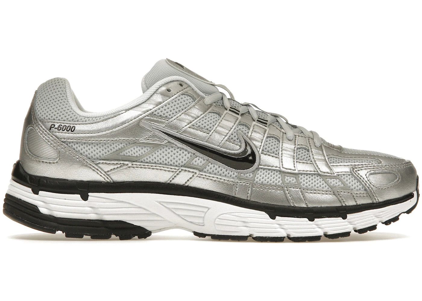 Nike P-6000-Metallic Silver Pure Platinum (Women's)