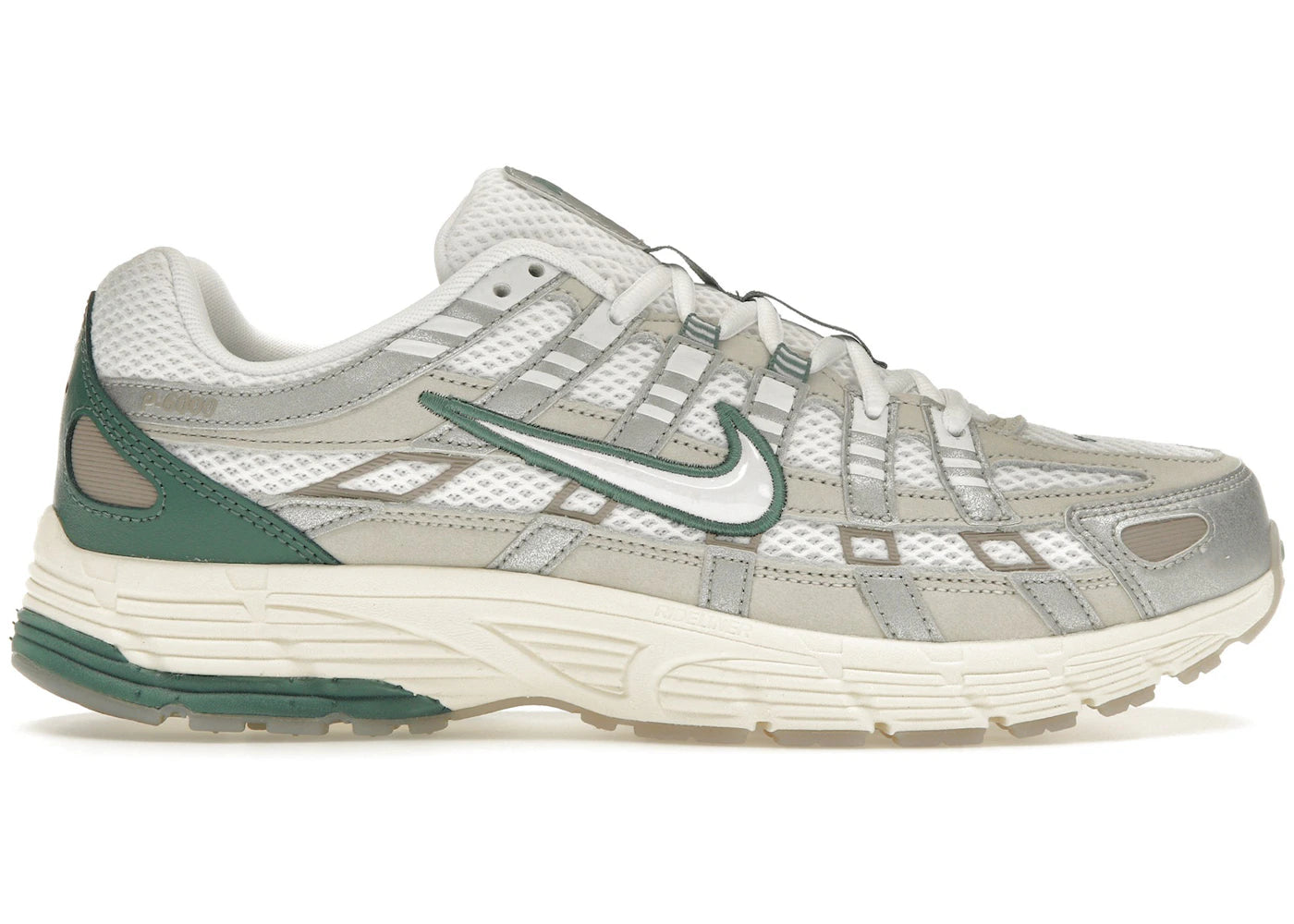 Nike P-6000 Premium-Light Bone Bicoastal Green