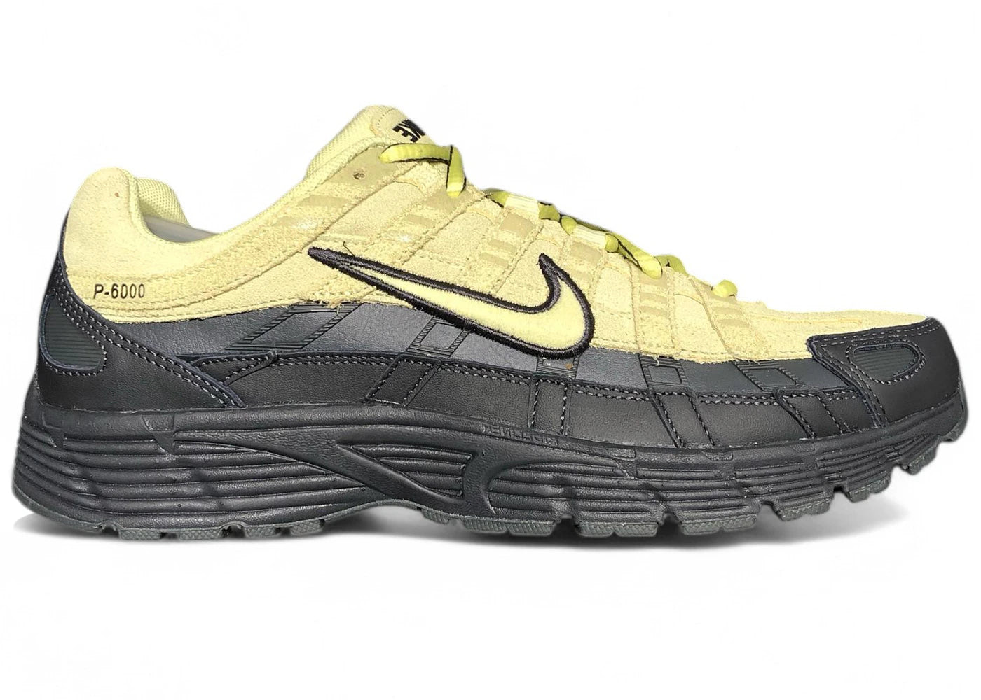 Nike P-6000 Premium-Limelight Dark Smoke Grey