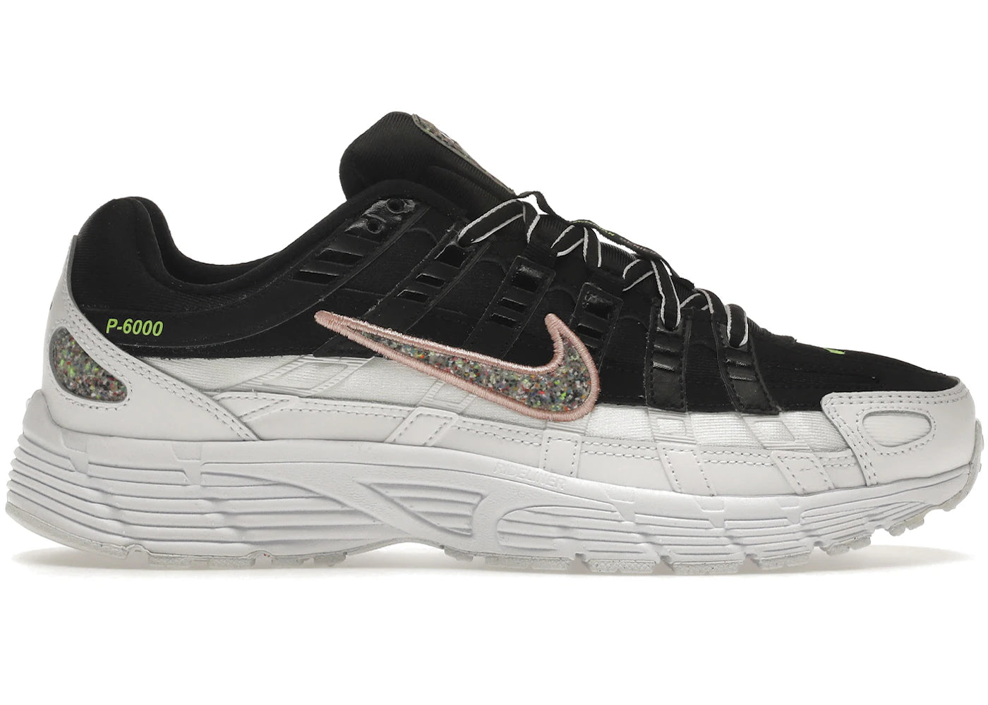 Nike P-6000 SE-Black Multi-Color White (Women's)