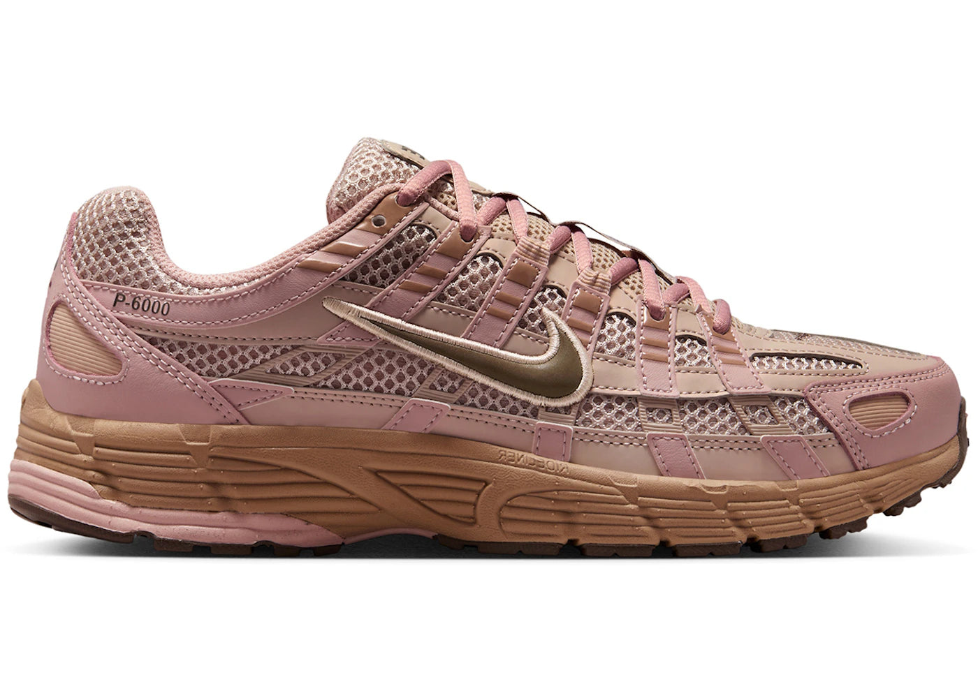 Nike P-6000 SE-Fossil Stone Hemp Pink Oxford Ironstone (Women's)