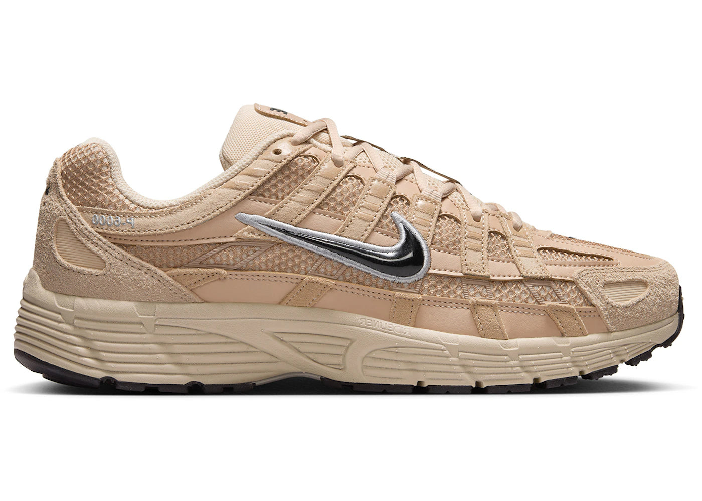 Nike P-6000 SE-Hemp Sanddrift Metallic Silver Black
