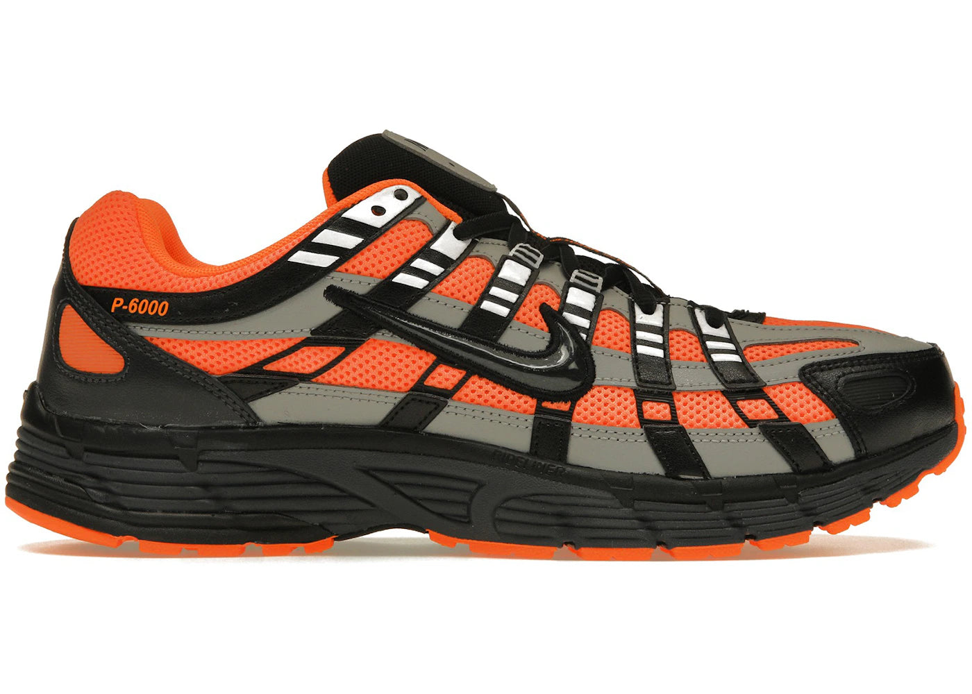 Nike P-6000-Total Orange Black