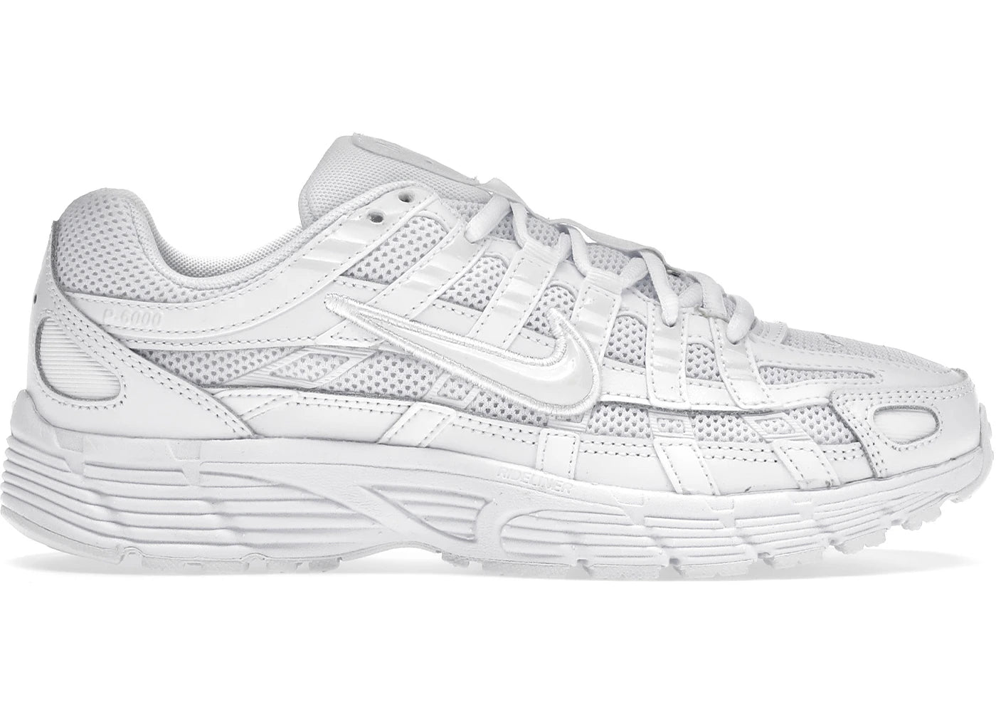 Nike P-6000-Triple White (Women's)